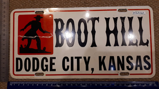 Road sign BOOT HILL [OTH10165]