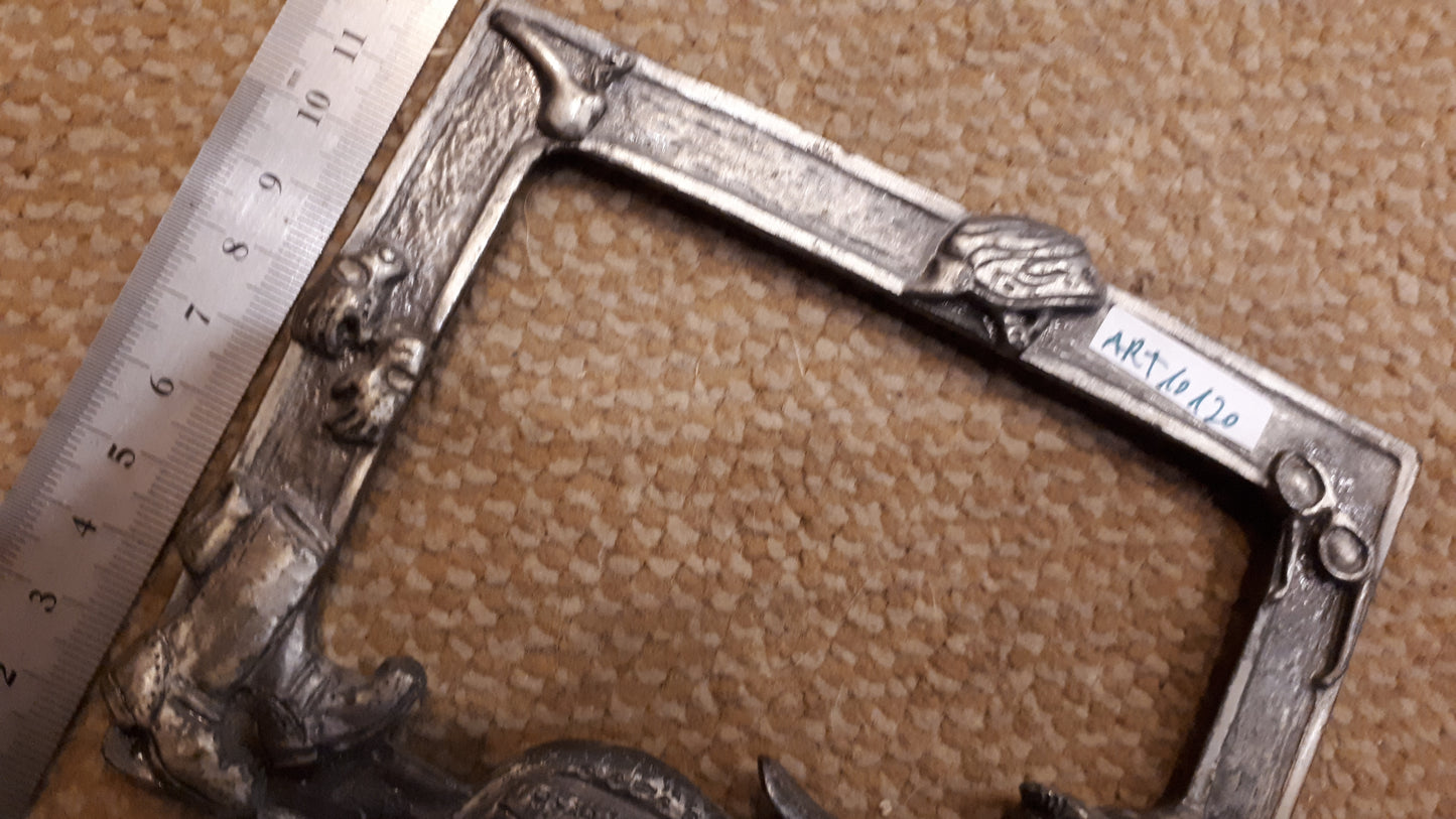 Picture frame, old motorcycle, metal unique [ART10120]