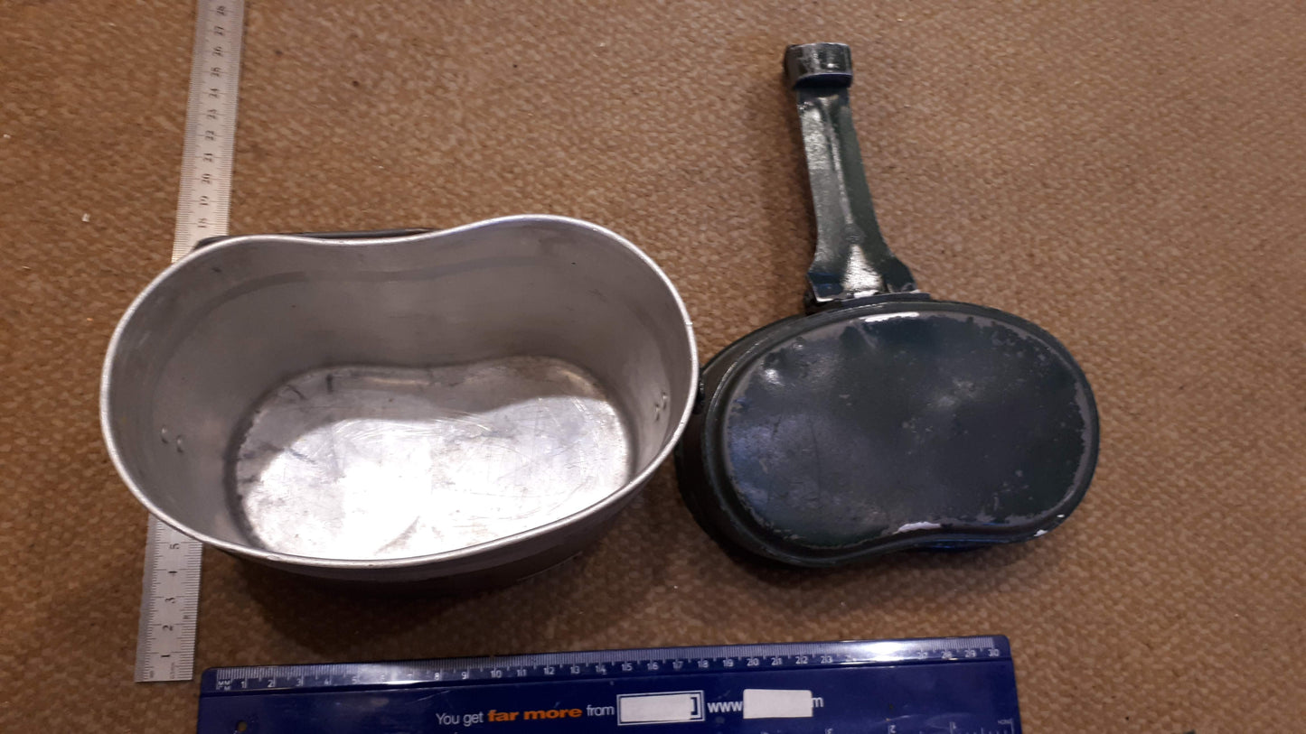 Aluminum old army mess tin [ARM10183]