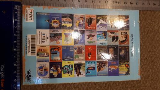 Israel hisorical posters postcards album [BOK10127]