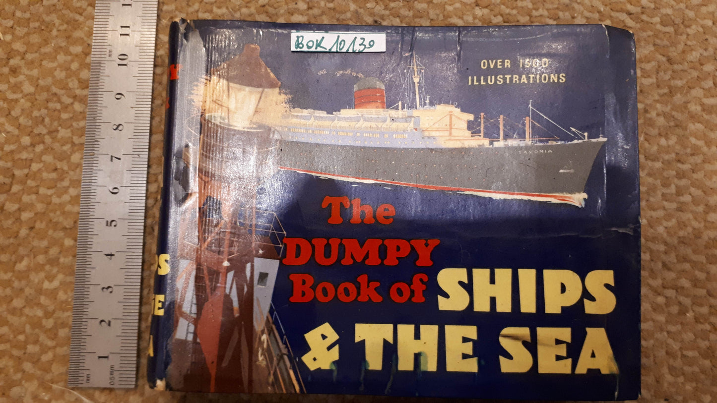 Ships & the sea dumpy old book [BOK10130]