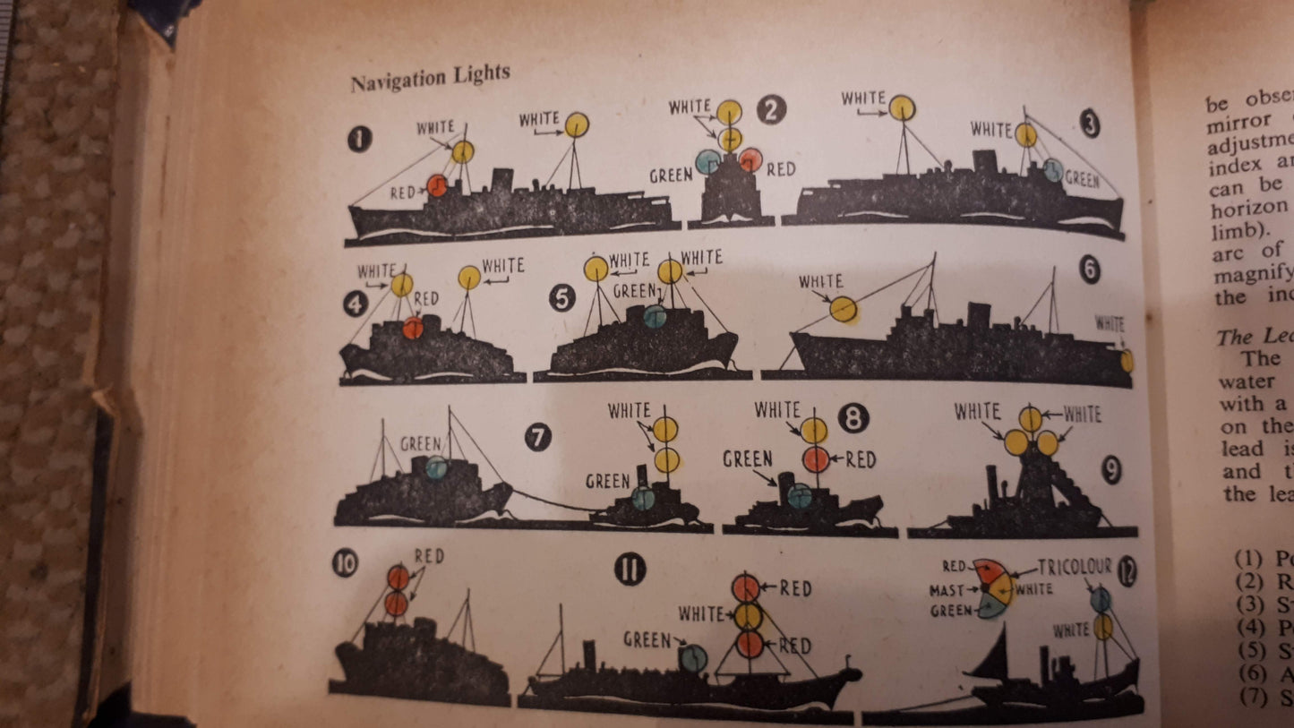 Ships & the sea dumpy old book [BOK10130]