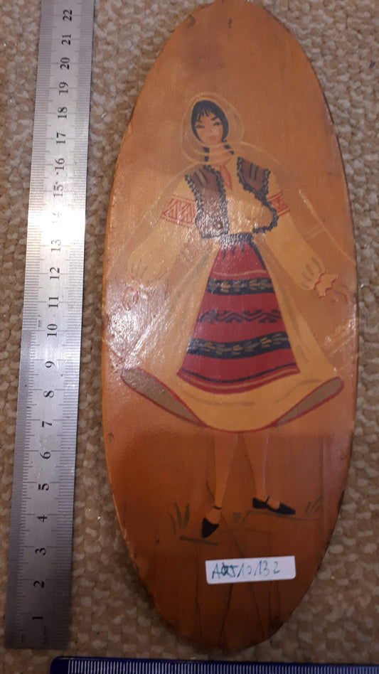 Vintage handwork wood art painting ART10132]