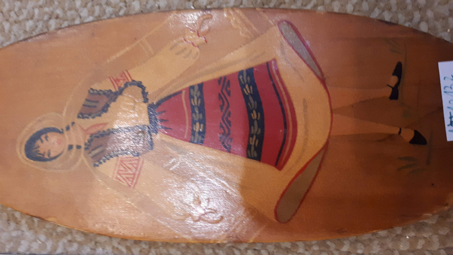 Vintage handwork wood art painting ART10132]