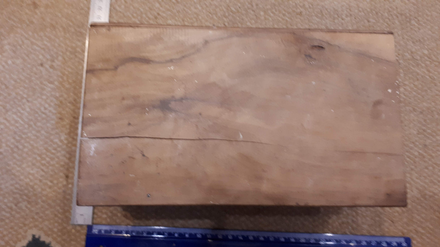 Jewelry old wood box [ART10137]