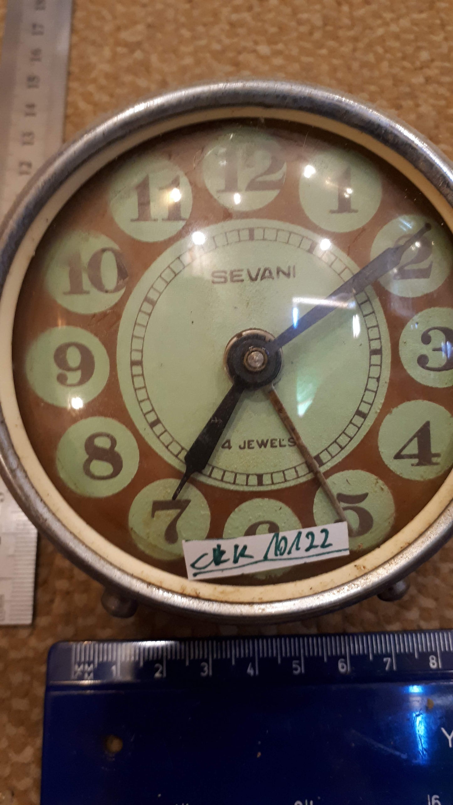 Vintage mechanical desk clock [CLK10122]