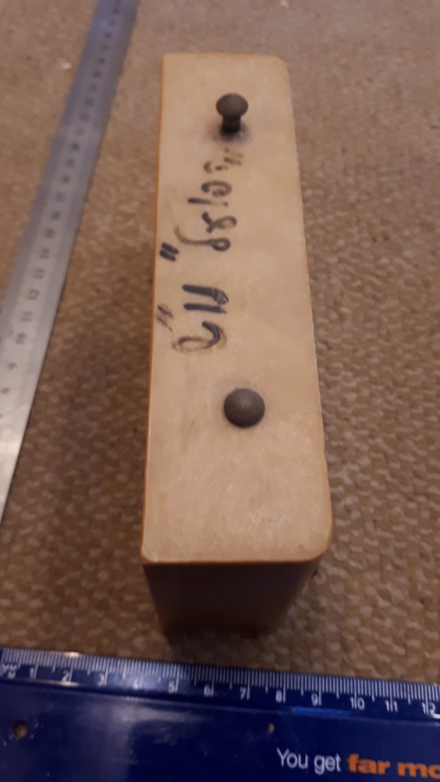 מגש נחושת למזכרת של יצחק רבין [ISR10136] 