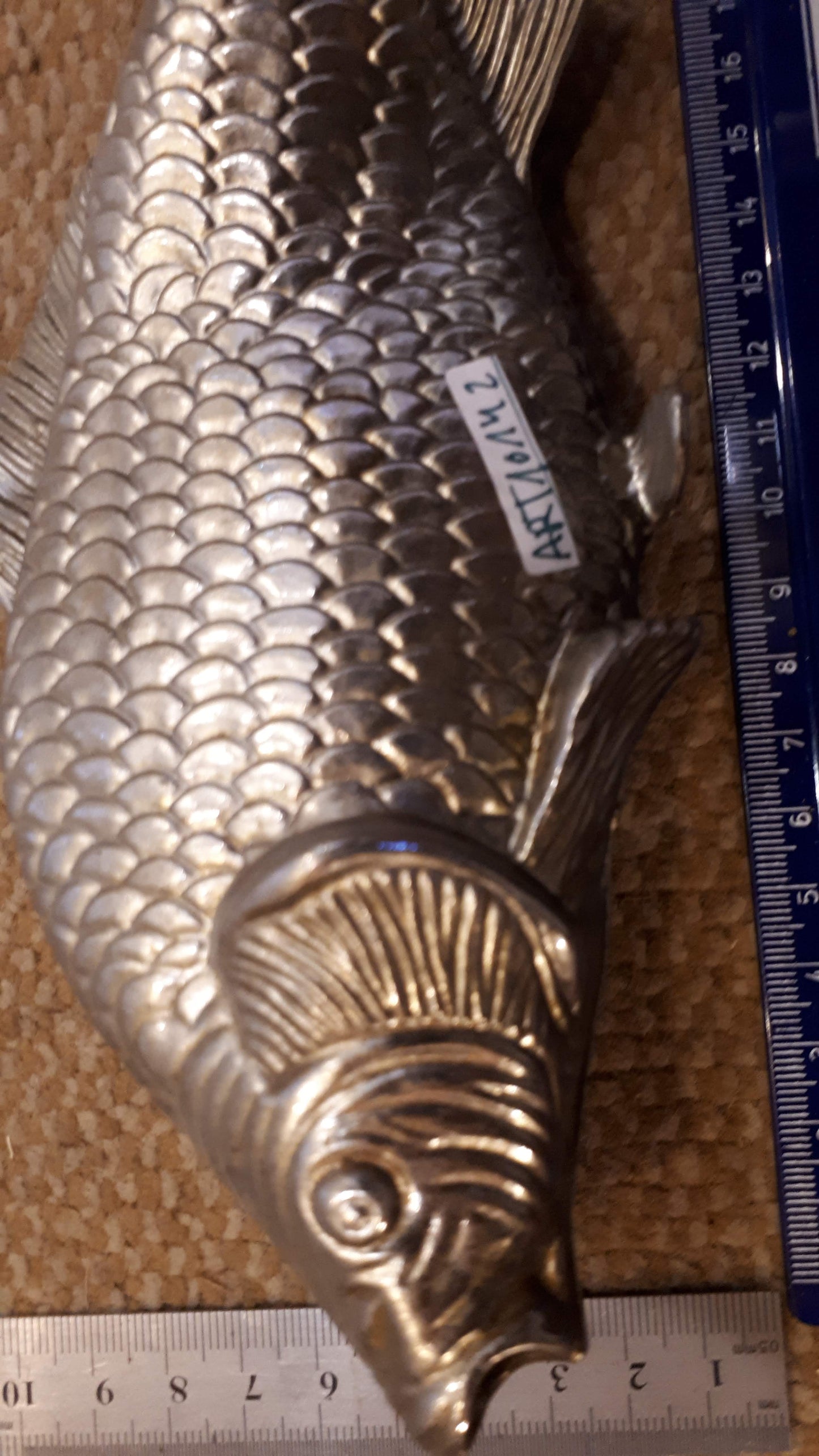 Napkins holder fish metal [ART10142]