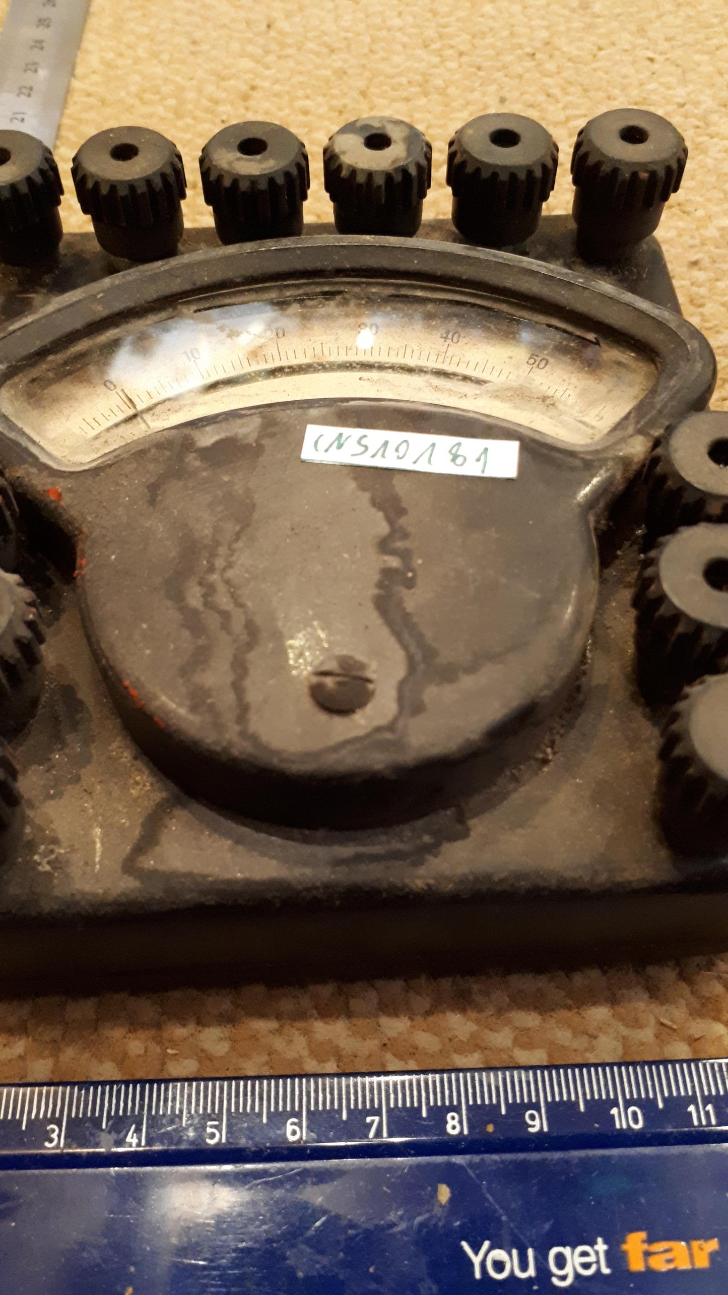 Old Electrical volt meter [INS10181]