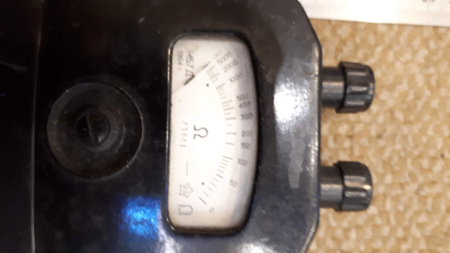 Vintage Electrical ohm meter [INS10183]