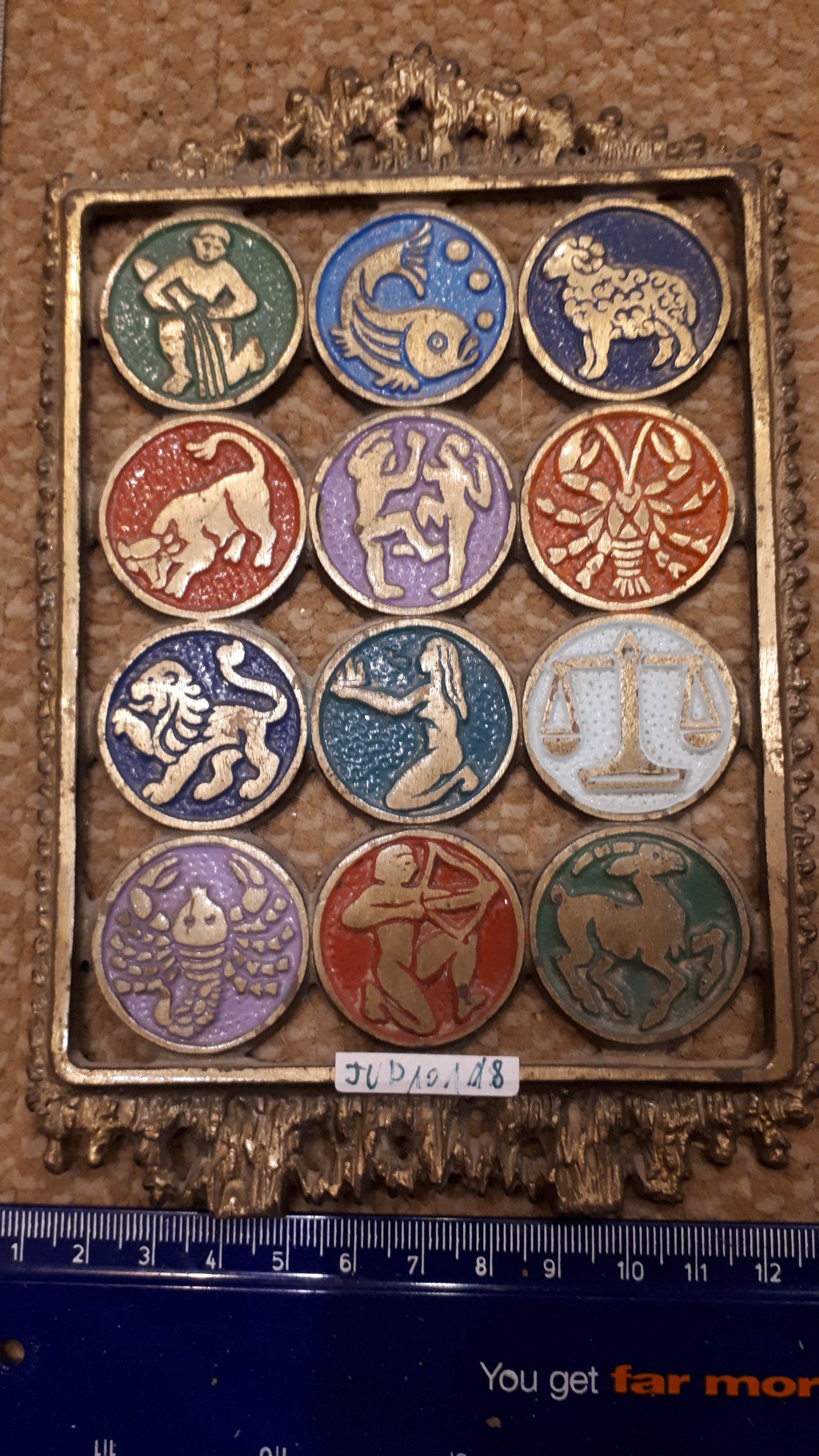 The Twelve Zodiacs decoration [JUD10118]