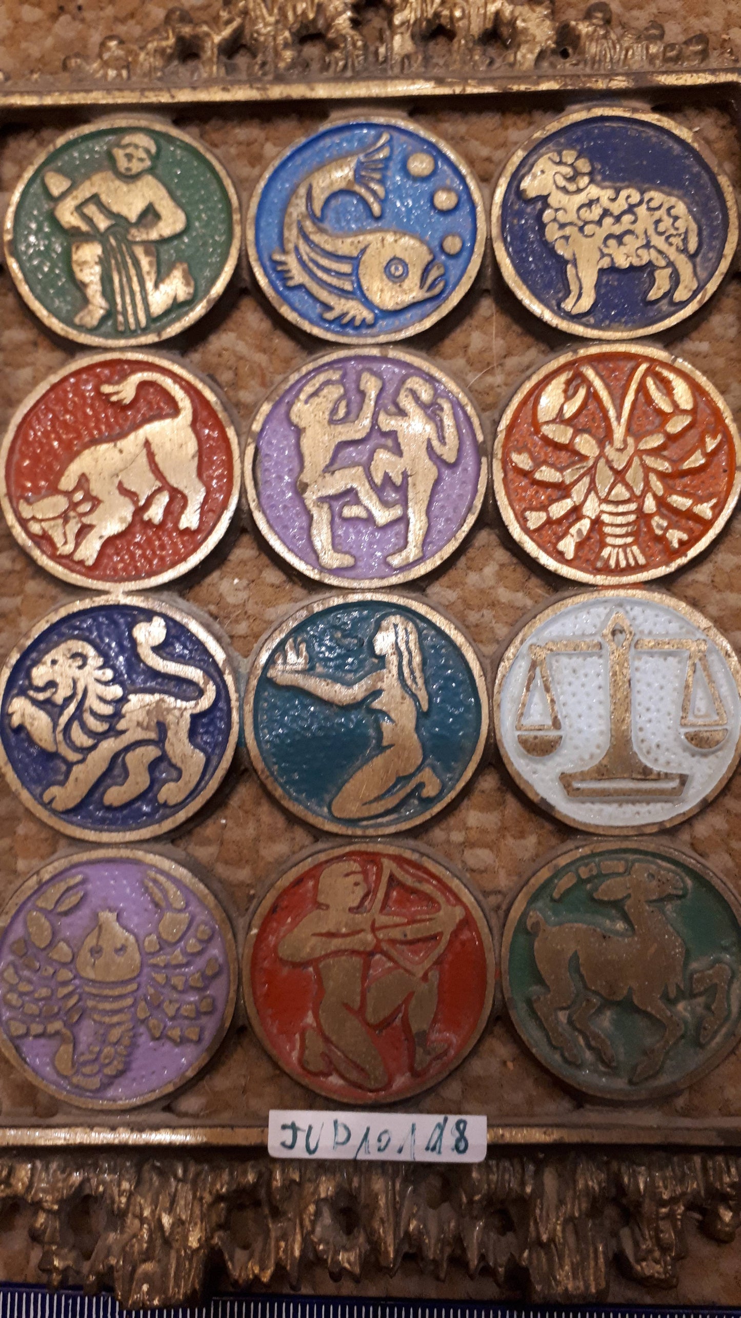 The Twelve Zodiacs decoration [JUD10118]