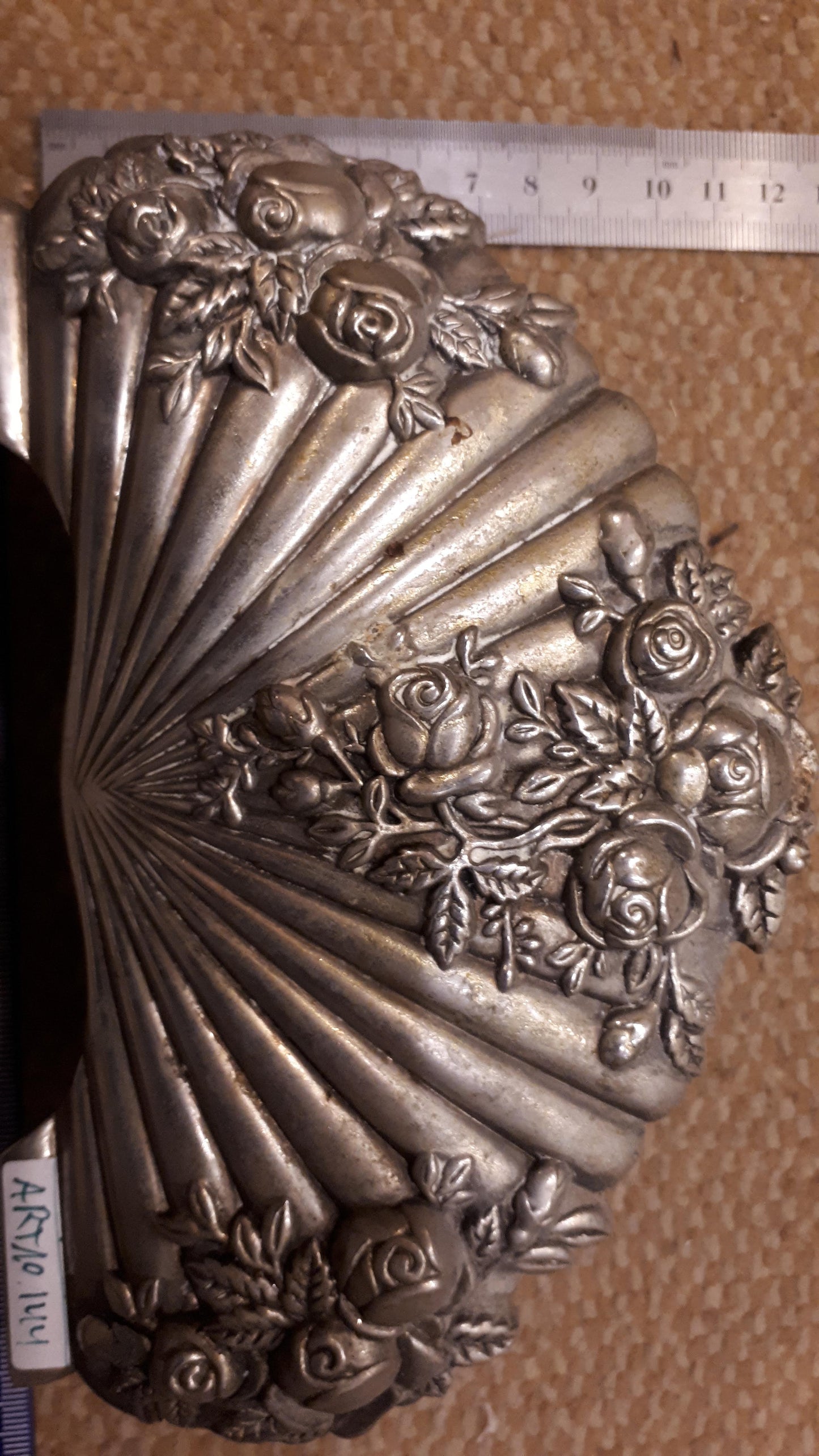 Napkins holder old silver plated [ART10144]
