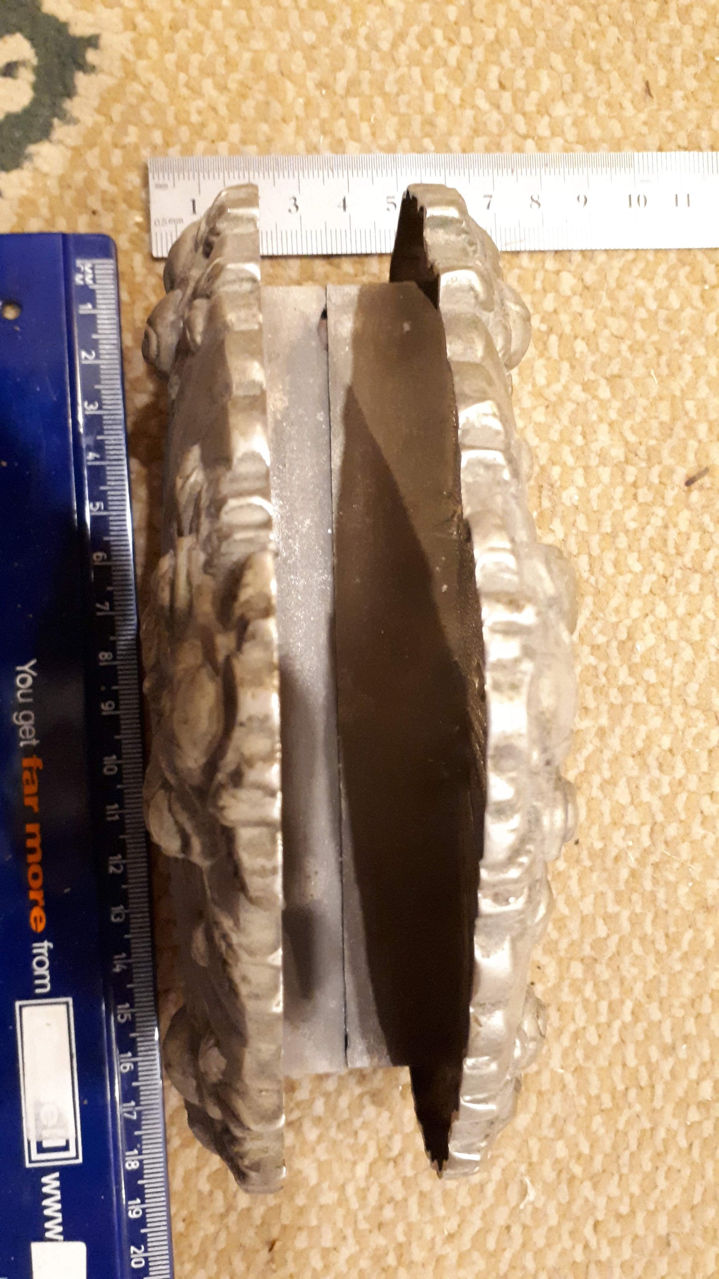 Napkins holder old silver plated [ART10144]