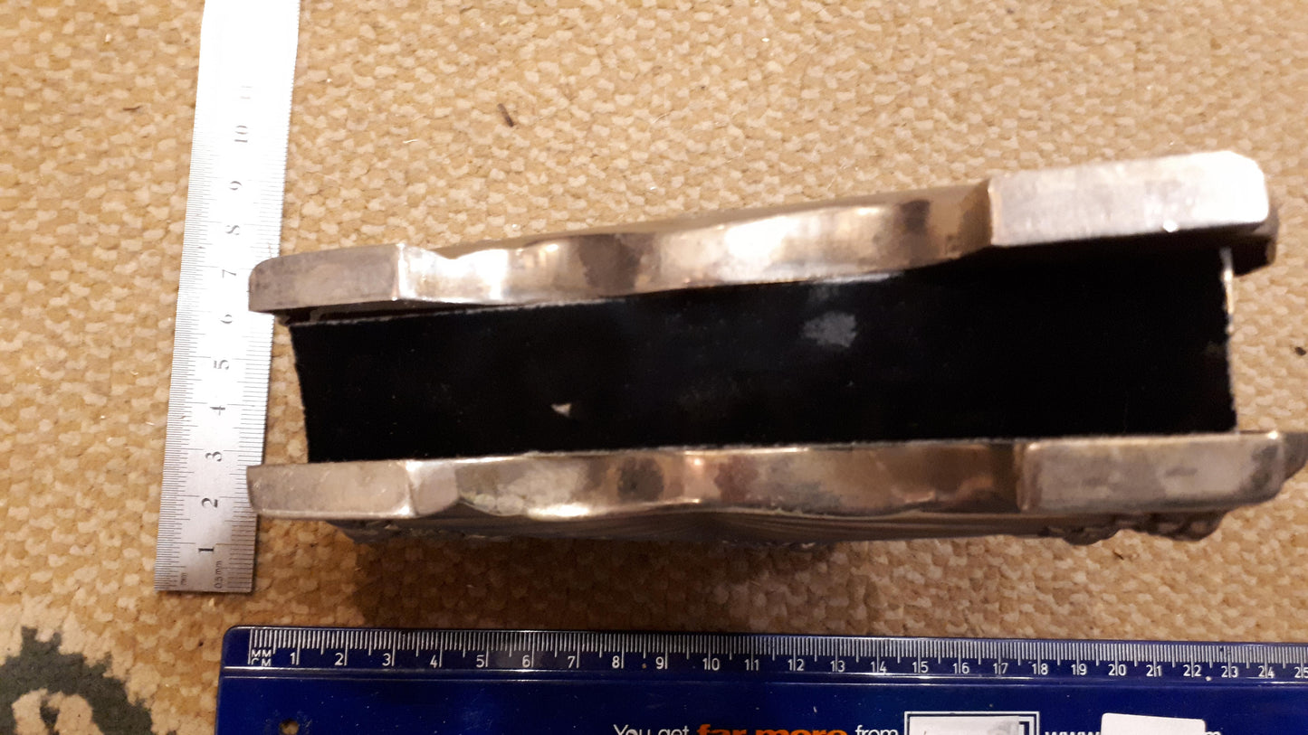Napkins holder old silver plated [ART10144]
