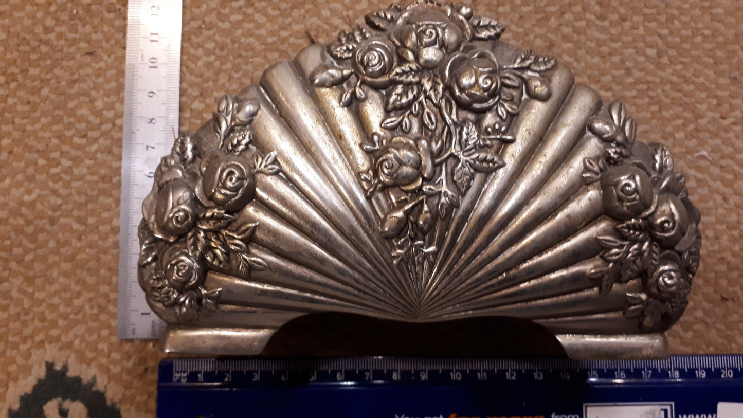 Napkins holder old silver plated [ART10144]