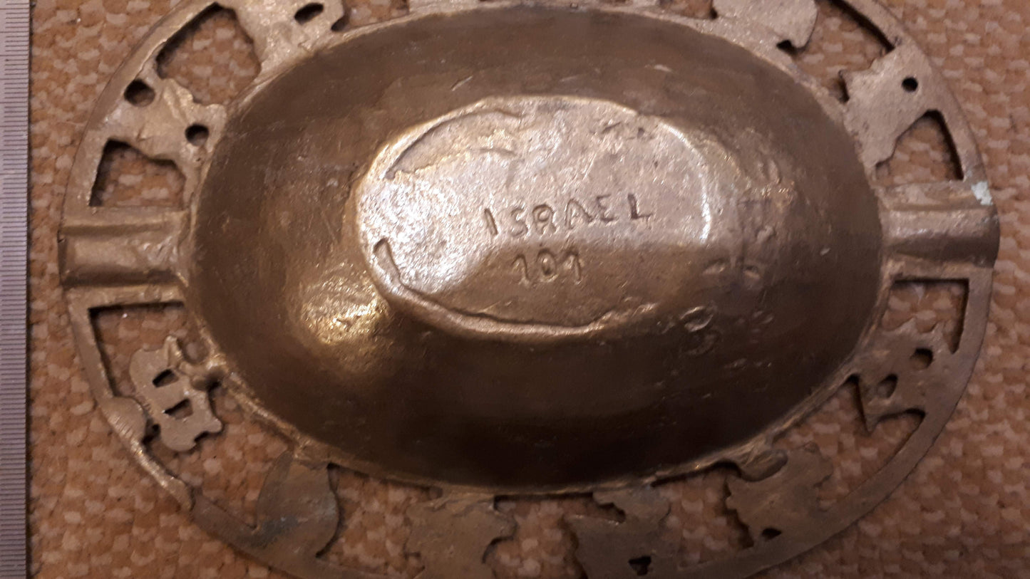 Ashtray metal of 12 Zodiacs [ART10151]