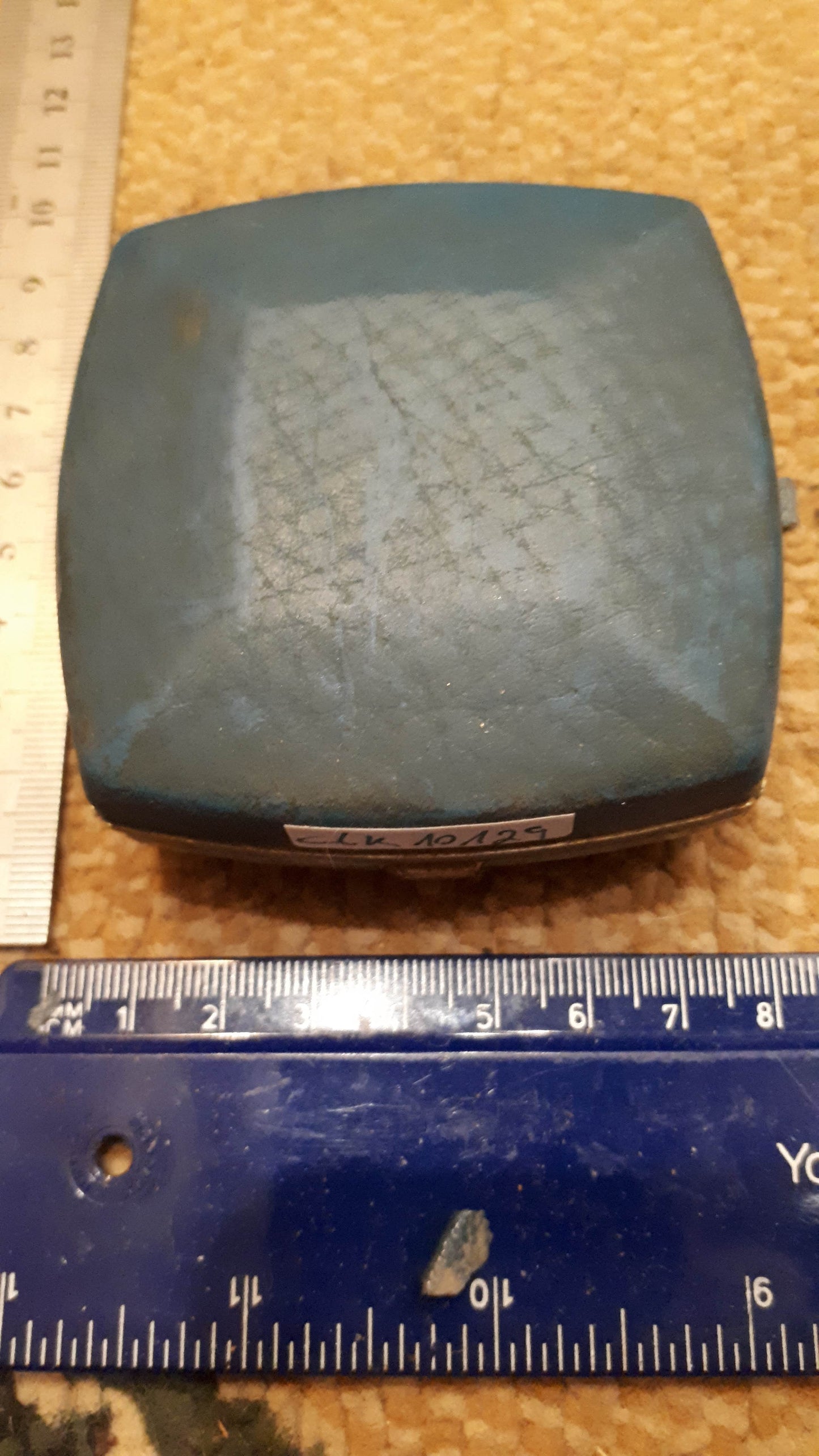 מגש נחושת למזכרת של יצחק רבין [ISR10136] 