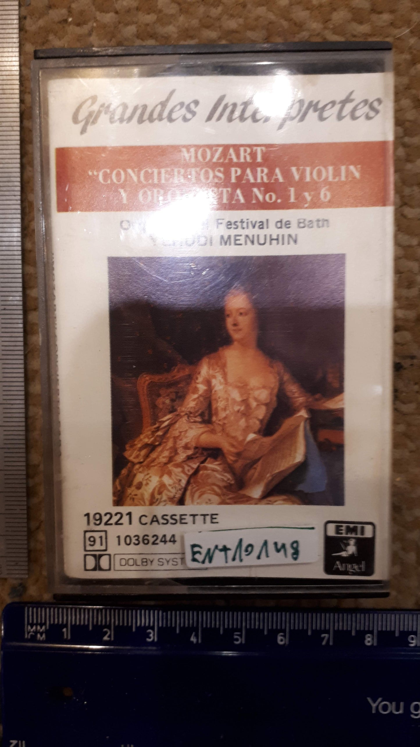 Audio cassette album, Mozart [ENT10148]