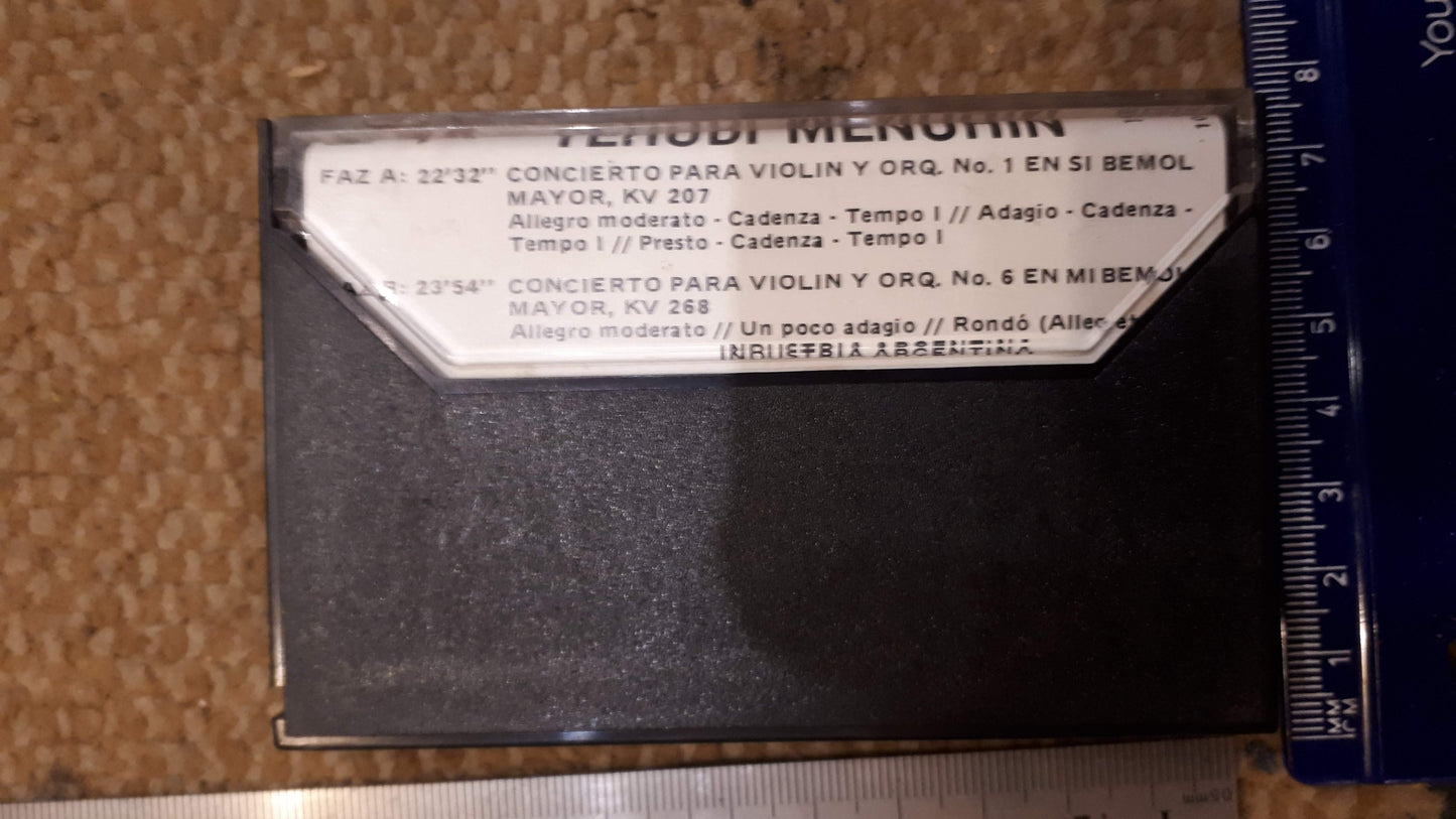 Audio cassette album, Mozart [ENT10148]