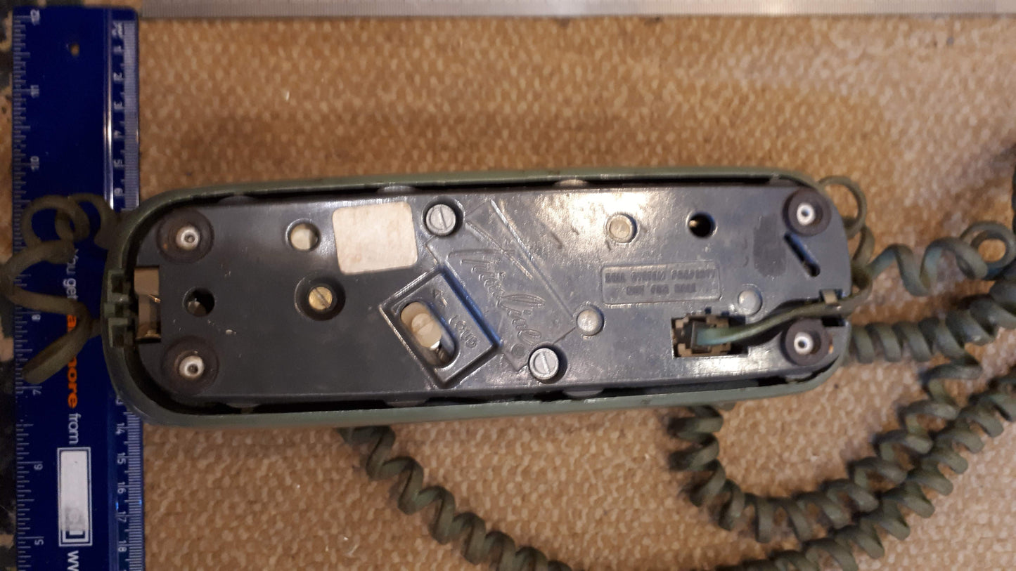 Vintage Telephone analogn green old [INS10184]