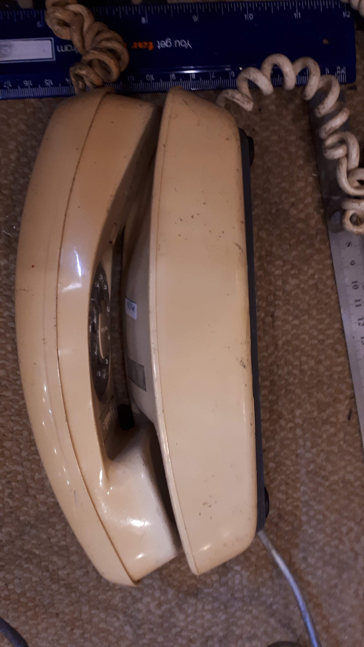 Vintage Telephone analogn slight brown [INS10186]