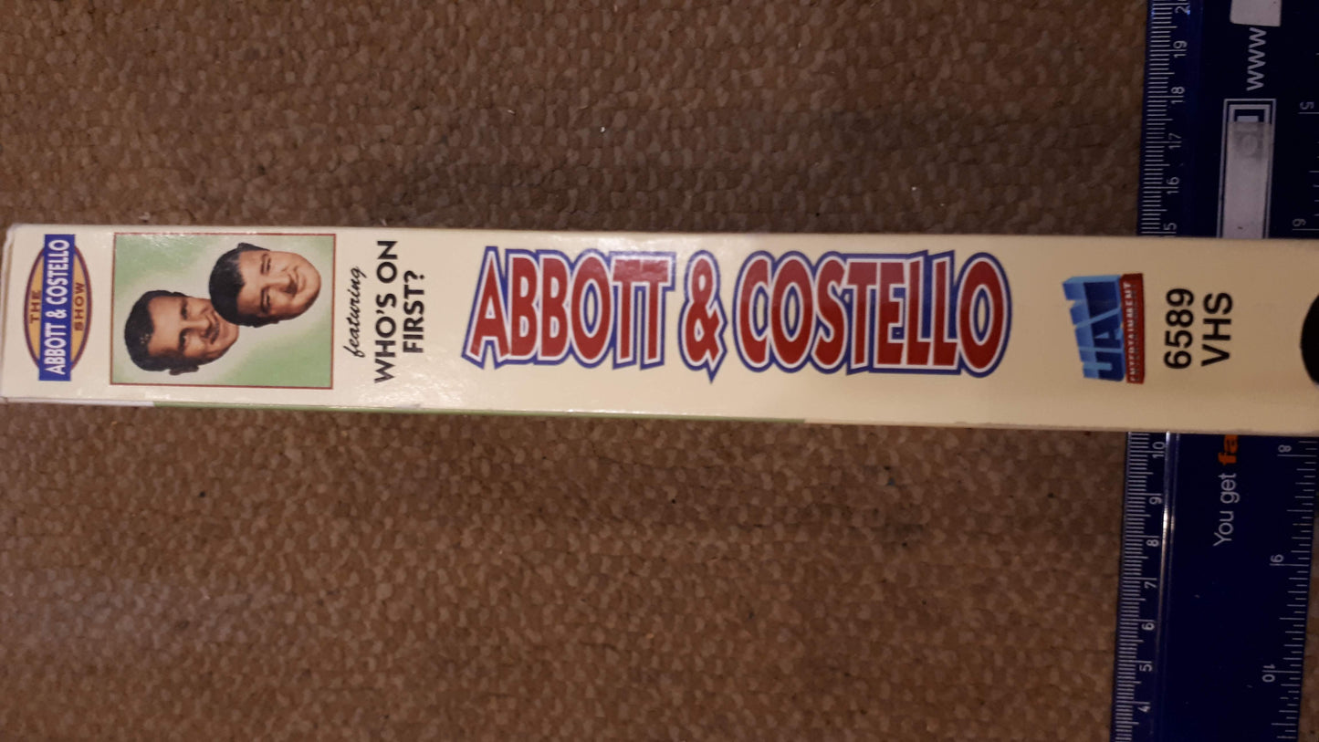Abbot&Costello Whae on first video cassette [ENT10155]