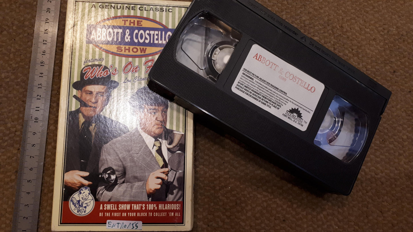 Abbot&Costello Whae on first video cassette [ENT10155]