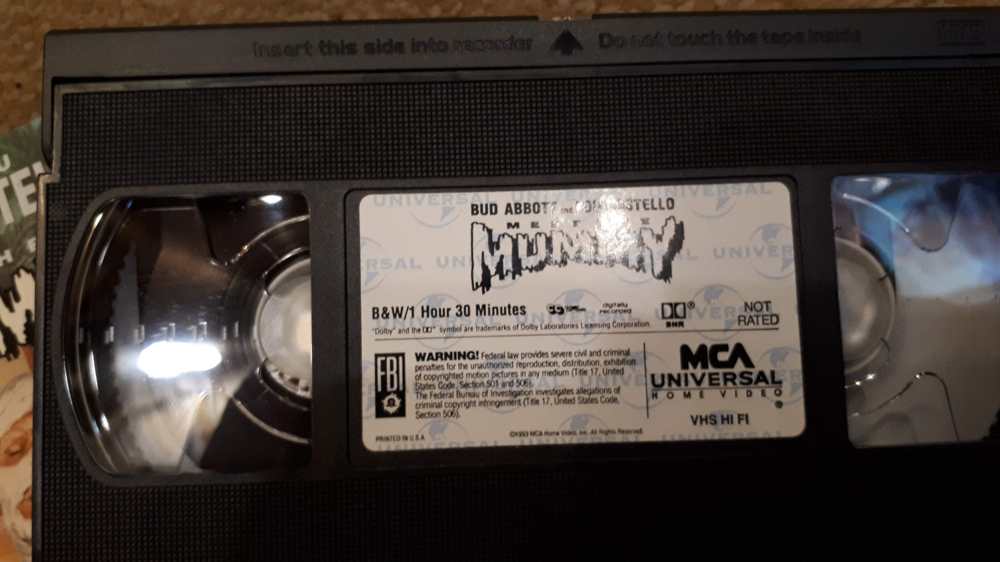 Abbott & Costello Hummy video cassette VHS [ENT10154]