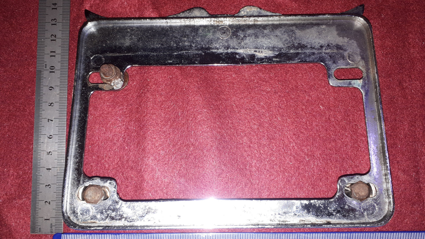 Motorcycle old number frame - rare [ART10157]