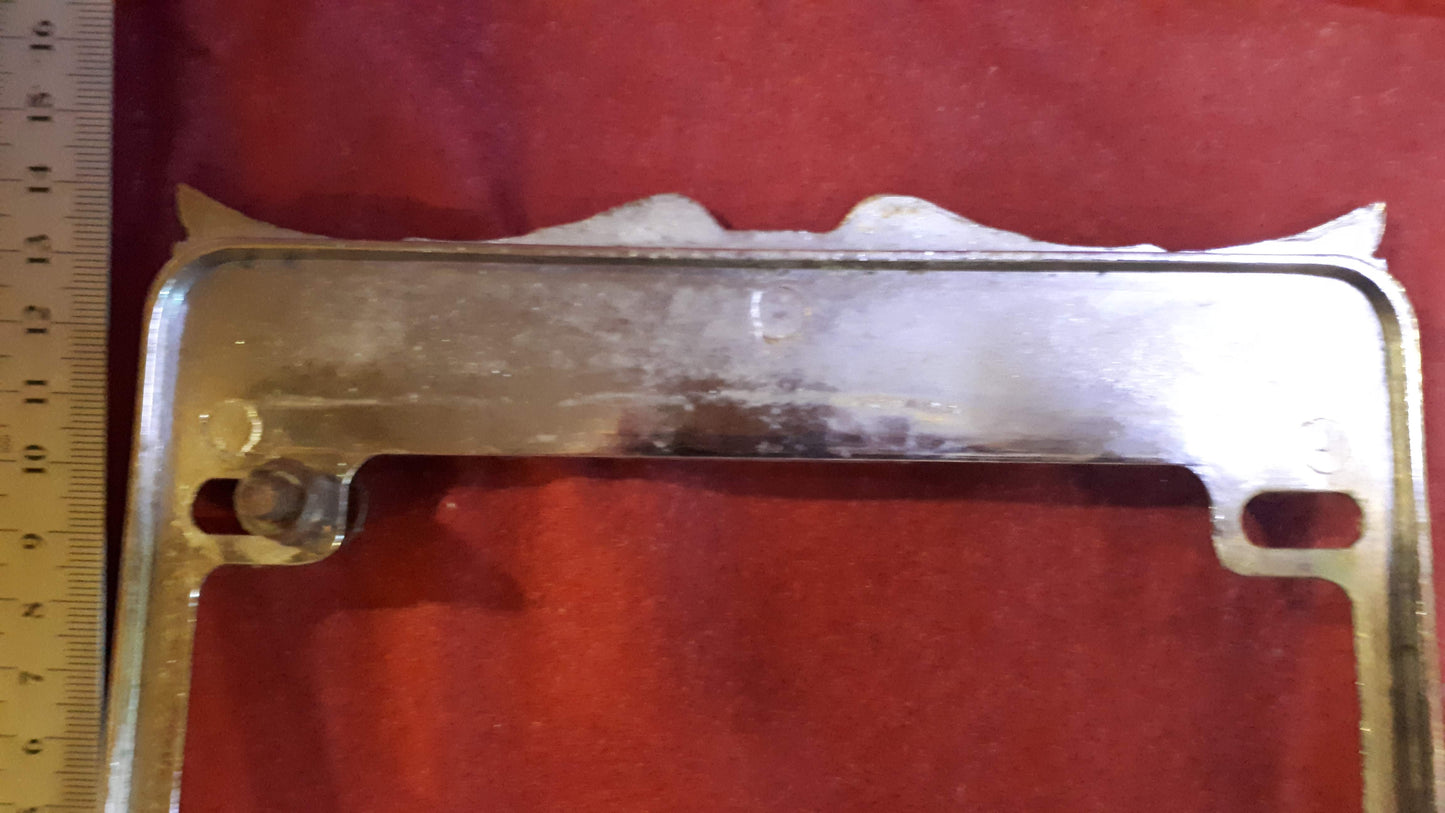 Motorcycle old number frame - rare [ART10157]
