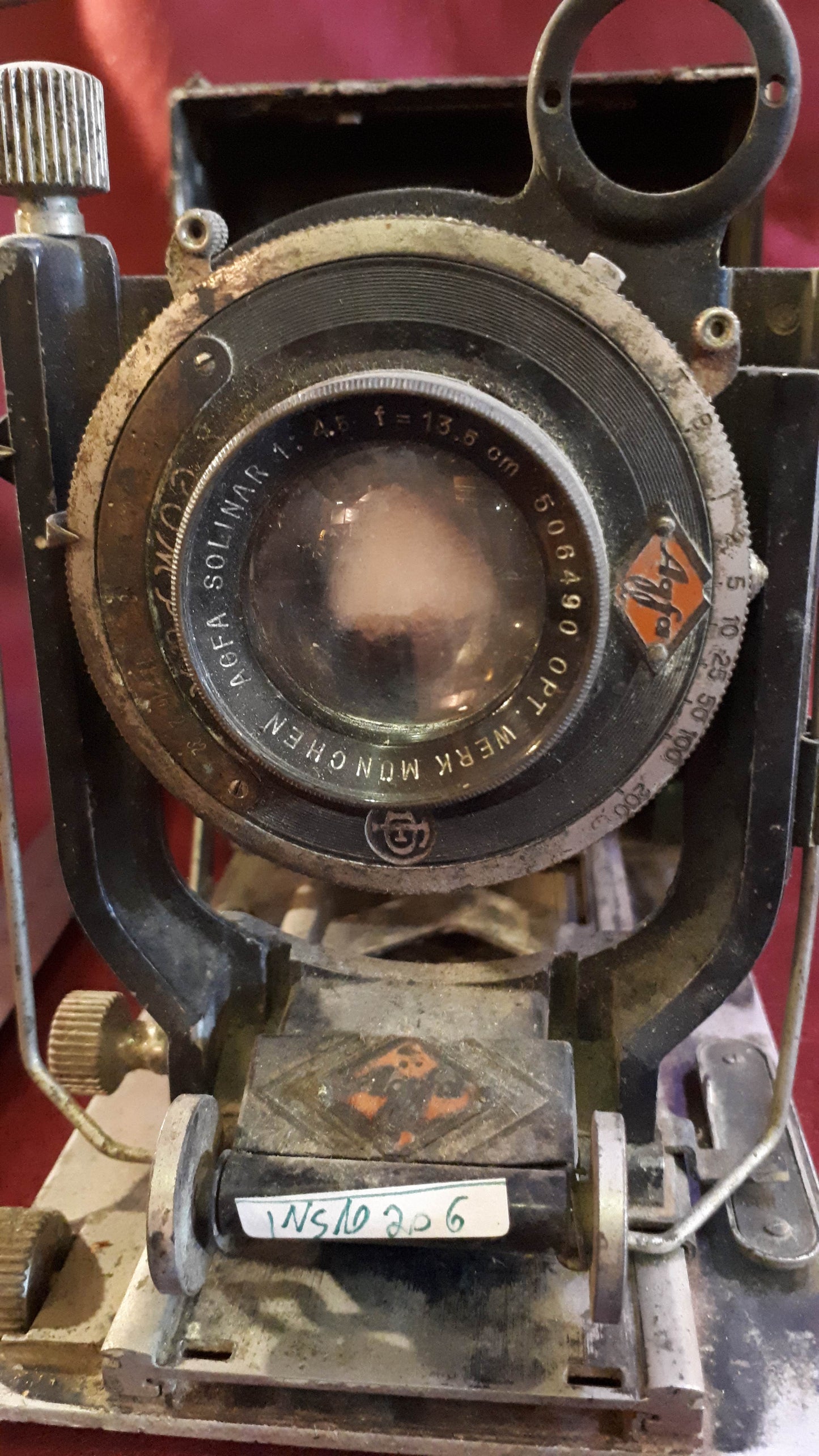 Antique accordion camera ~1915 [INS10206]