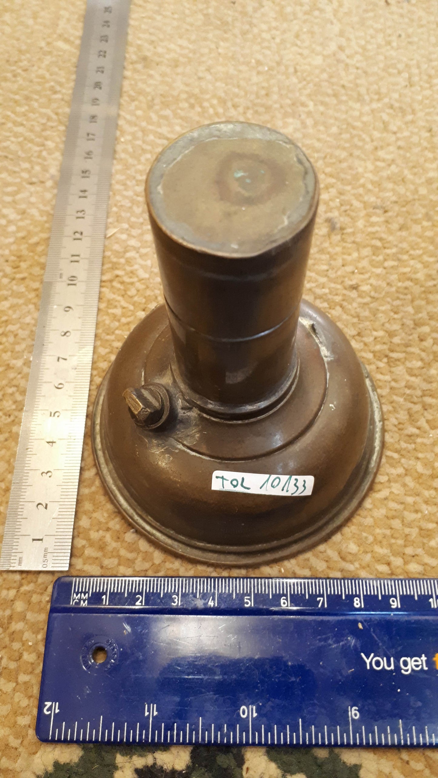 Vintage lab copper Fire heat_disinfection tool [TOL10133]
