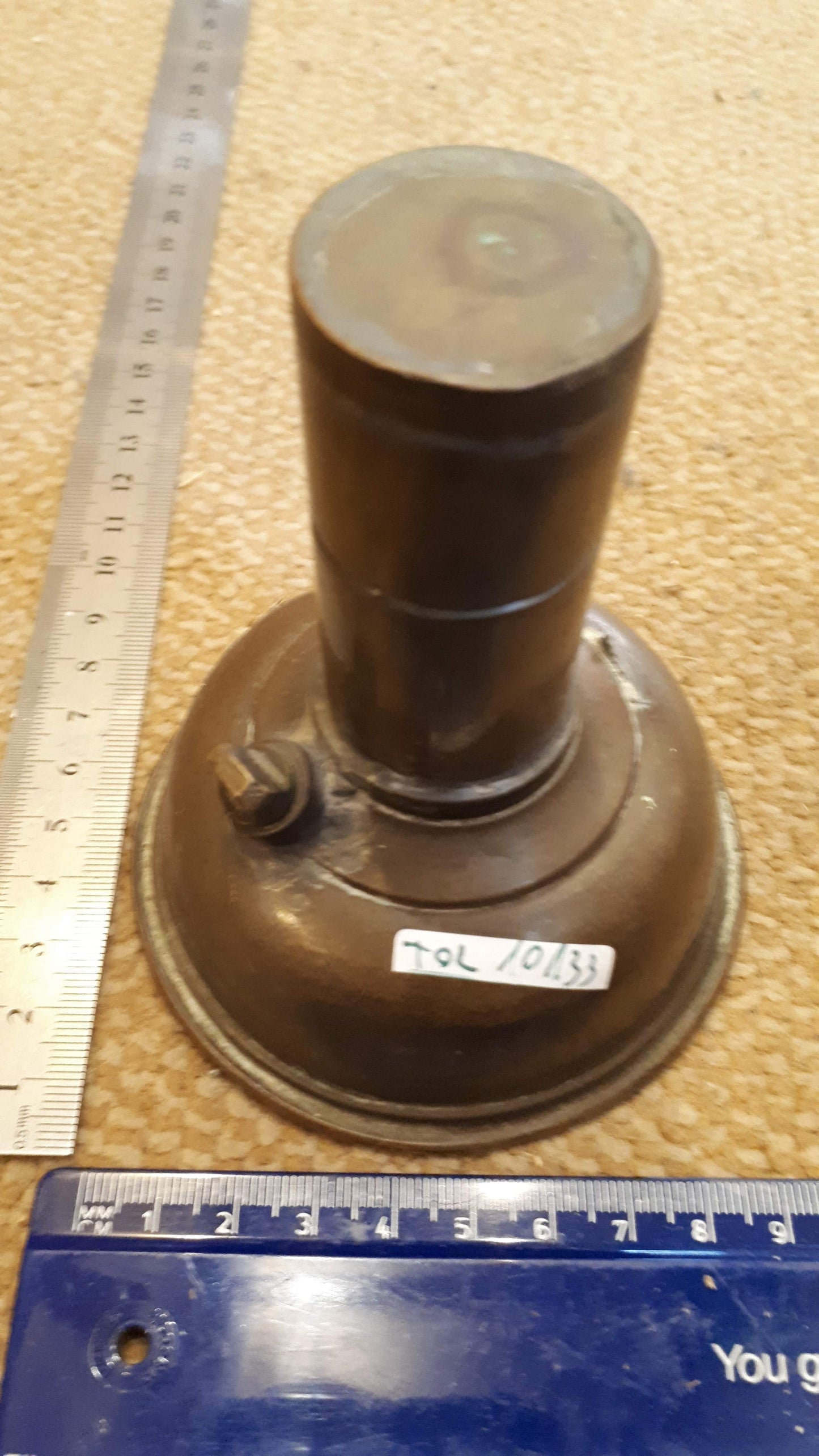 Vintage lab copper Fire heat_disinfection tool [TOL10133]