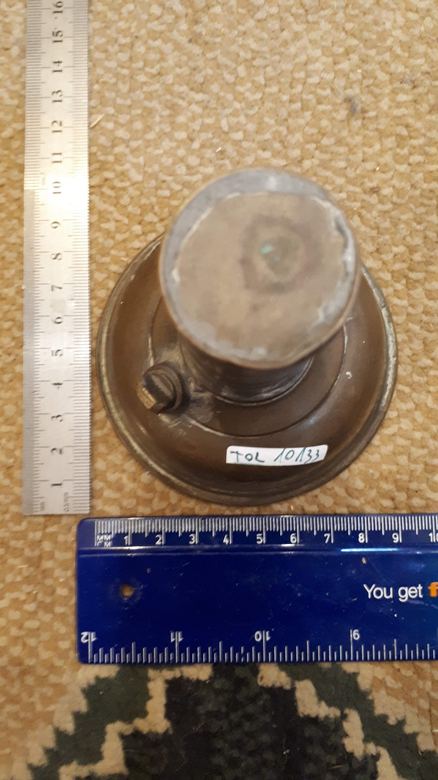 Vintage lab copper Fire heat_disinfection tool [TOL10133]