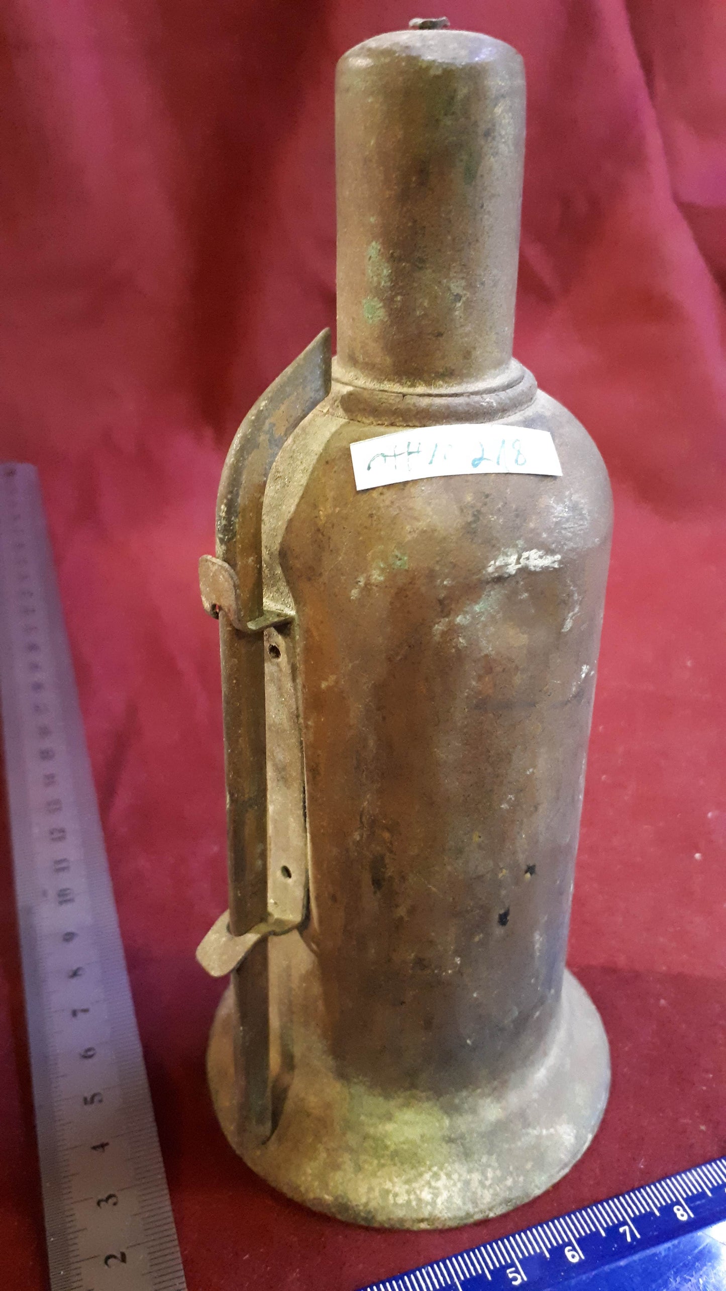 מגש נחושת למזכרת של יצחק רבין [ISR10136] 