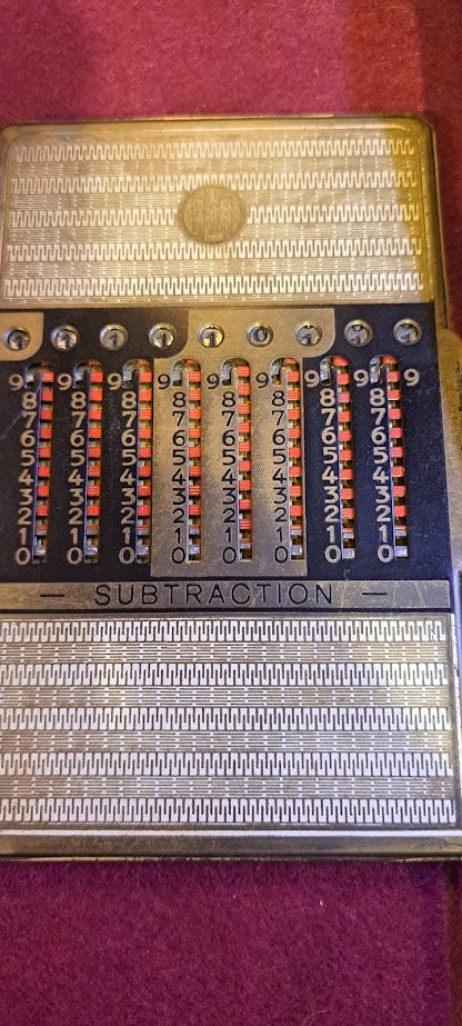 Antique Mechanical calculator ~1920, rare! [INS10235]