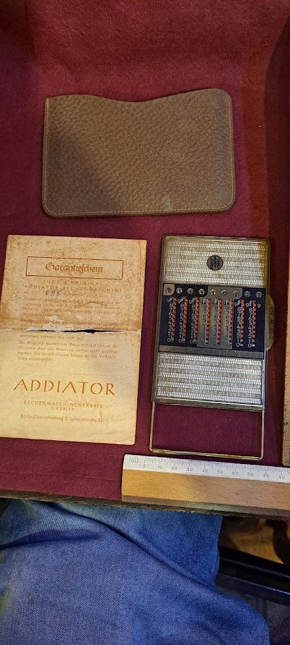 Antique Mechanical calculator ~1920, rare! [INS10235]