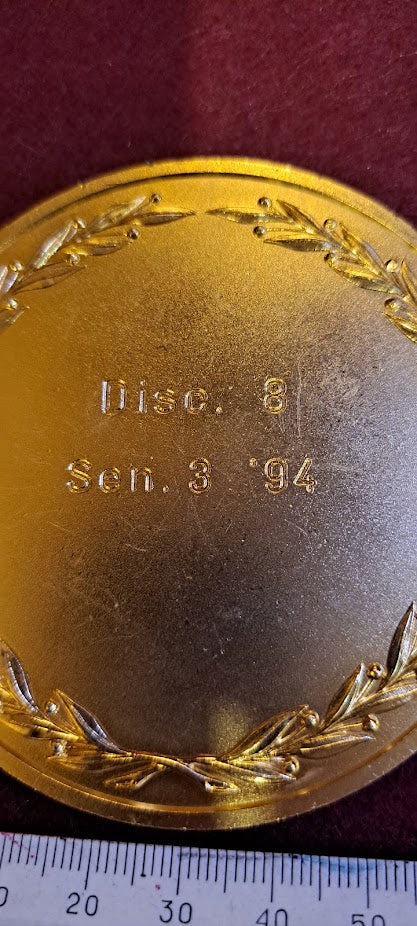 מגש נחושת למזכרת של יצחק רבין [ISR10136] 