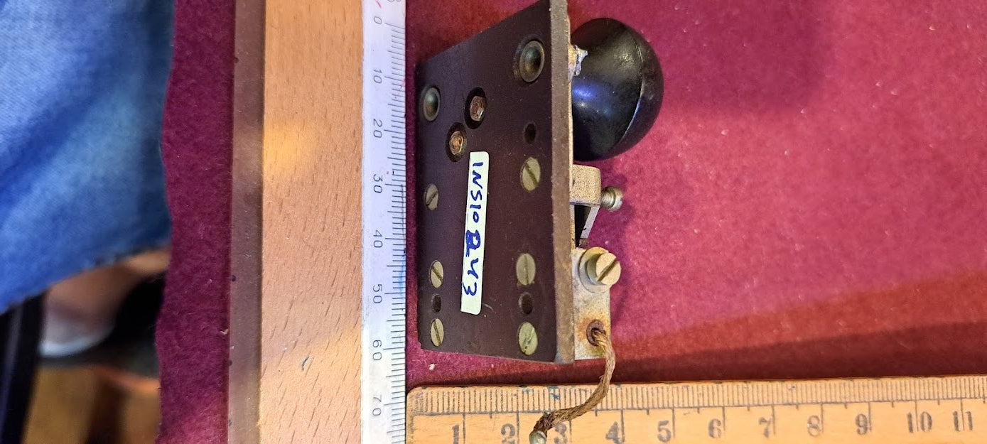 Antique part of Morse device [INS10243]