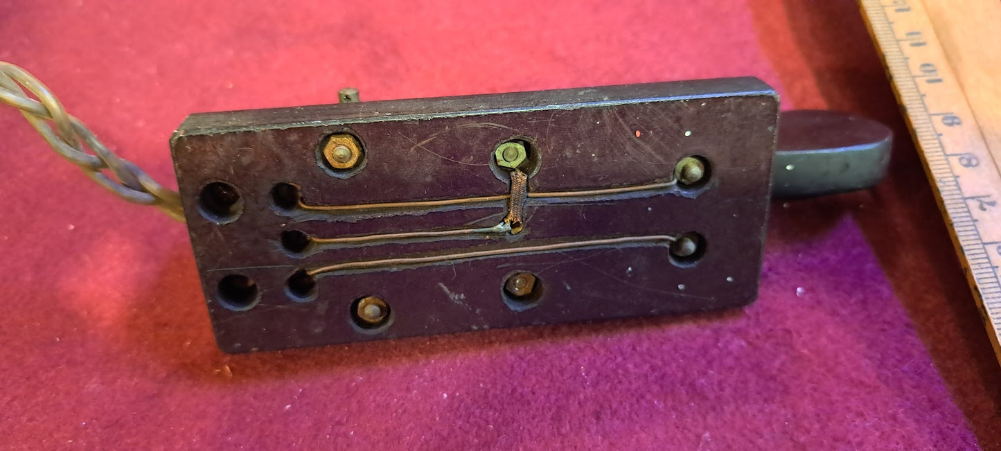 Antique part of Morse device [INS10238]