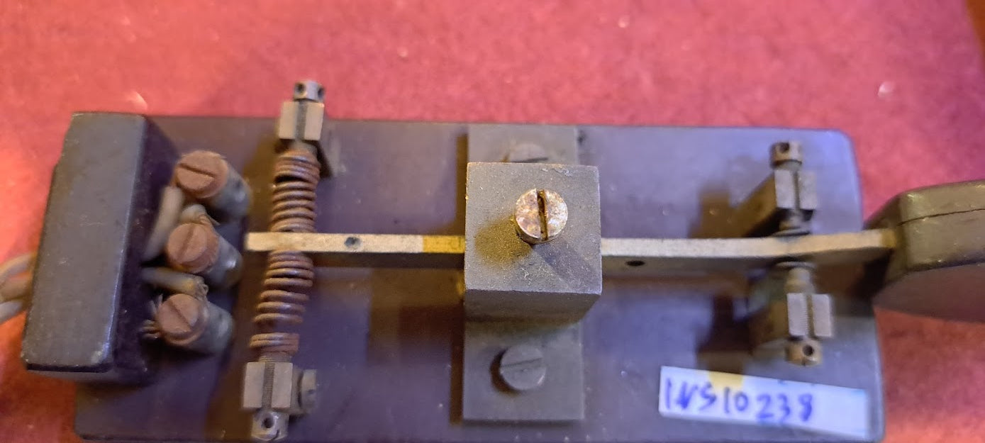 Antique part of Morse device [INS10238]