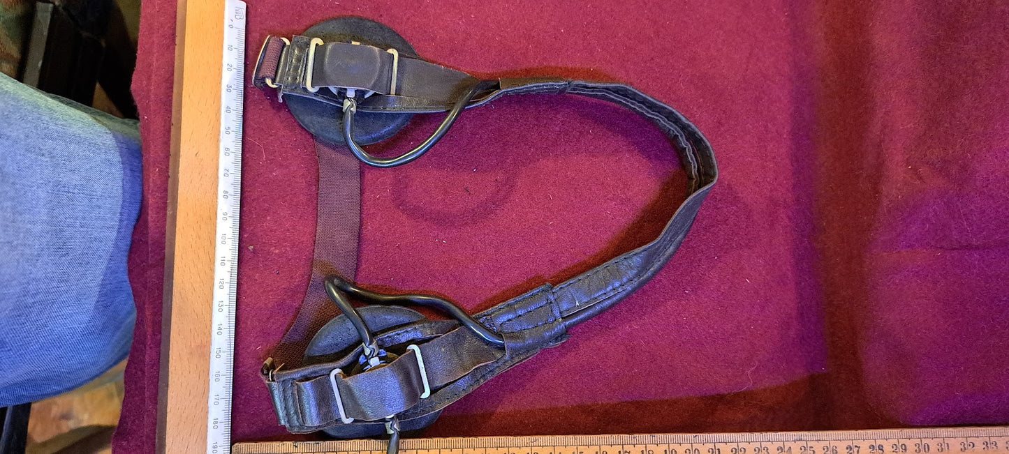 Military old communication headphones 1940s - Rare [ARM10137]