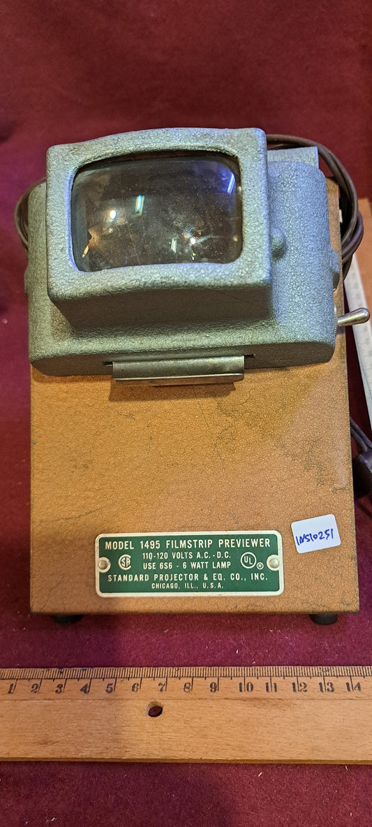 Antique Filmstrip previewer - Rare [INS10251]