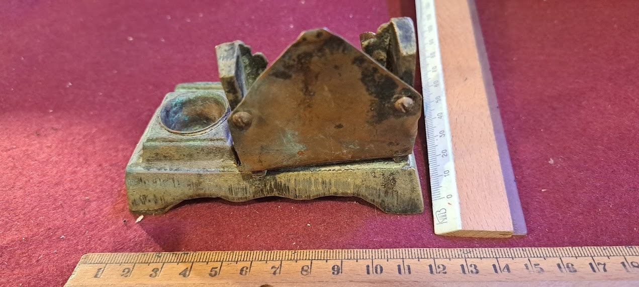 Jerusalem Fountain pen metal holder [JUD10134]
