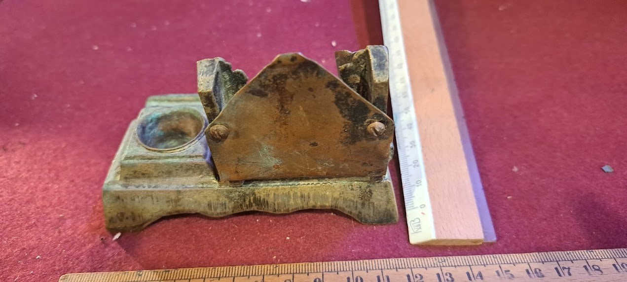 Jerusalem Fountain pen metal holder [JUD10134]