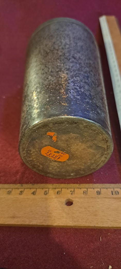 Vintage  Israeli silver plate Container [JUD10133]