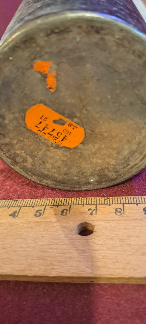 Vintage  Israeli silver plate Container [JUD10133]