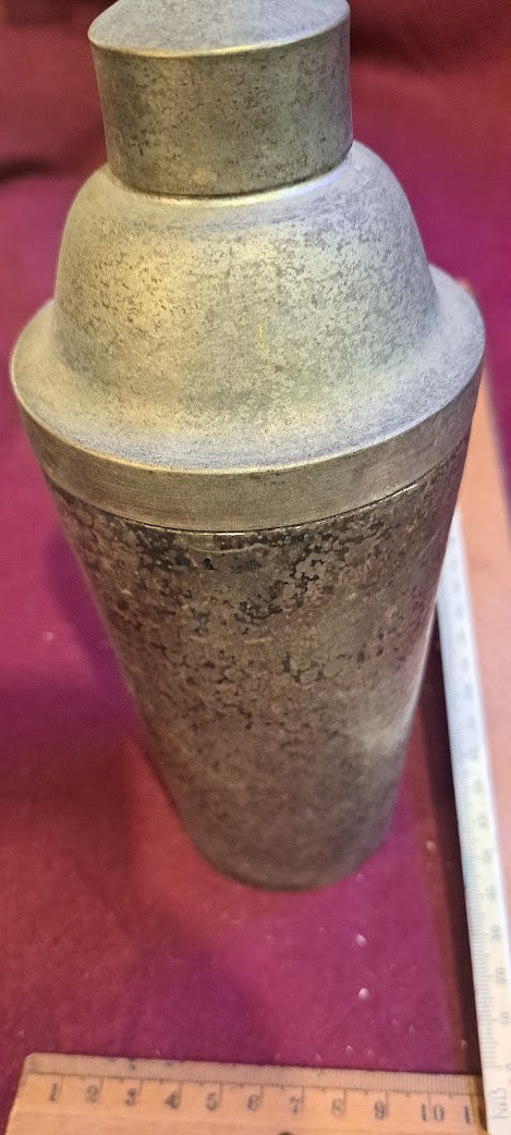 Vintage  Israeli silver plate Container [JUD10133]