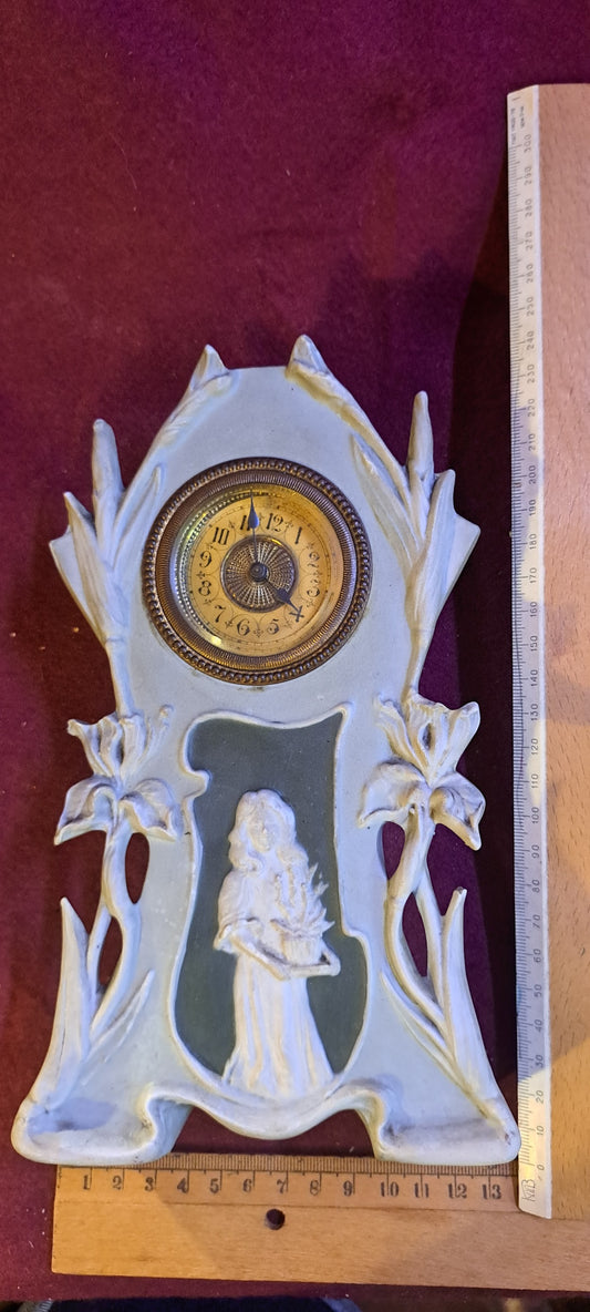 Antique mechanical unique desk clock [CLK10134]
